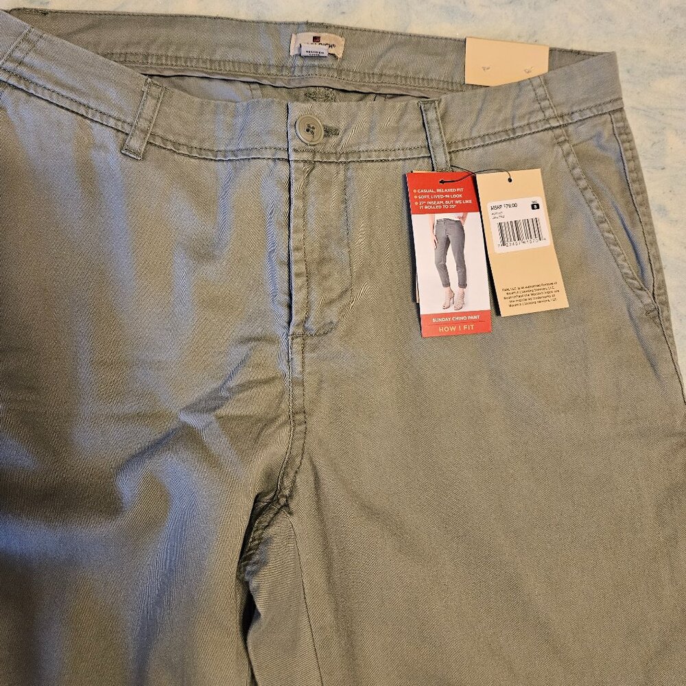 Woolrich womens chino pants size 8
